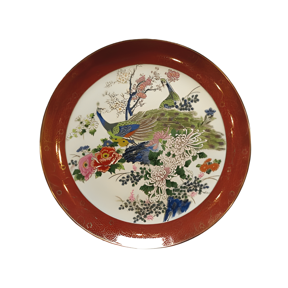 PLATO DE PORCELANA SATSUMA