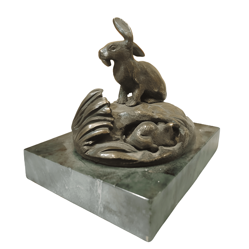 LIEBRE CON SU LEBRATO