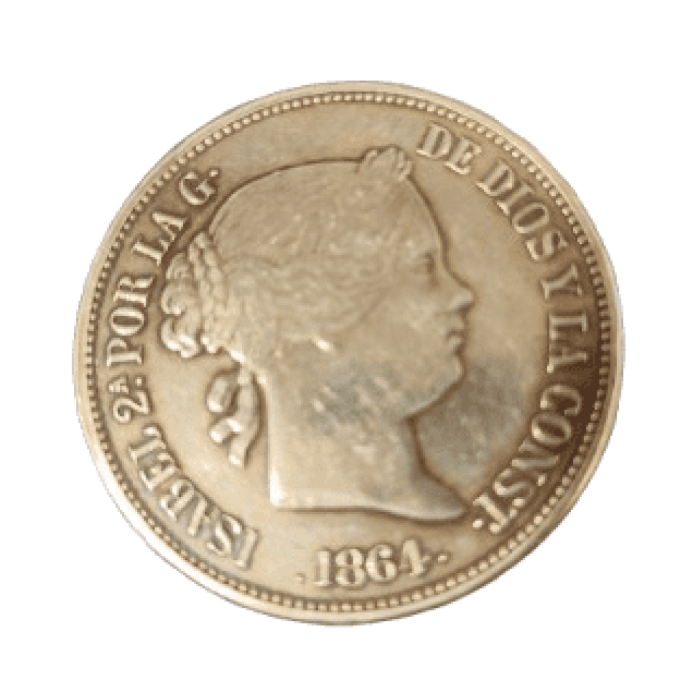20 REALES DE ISABEL II DE 1864