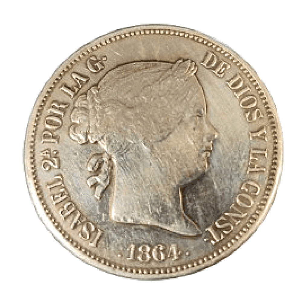 20 REALES DE ISABEL II DE 1864