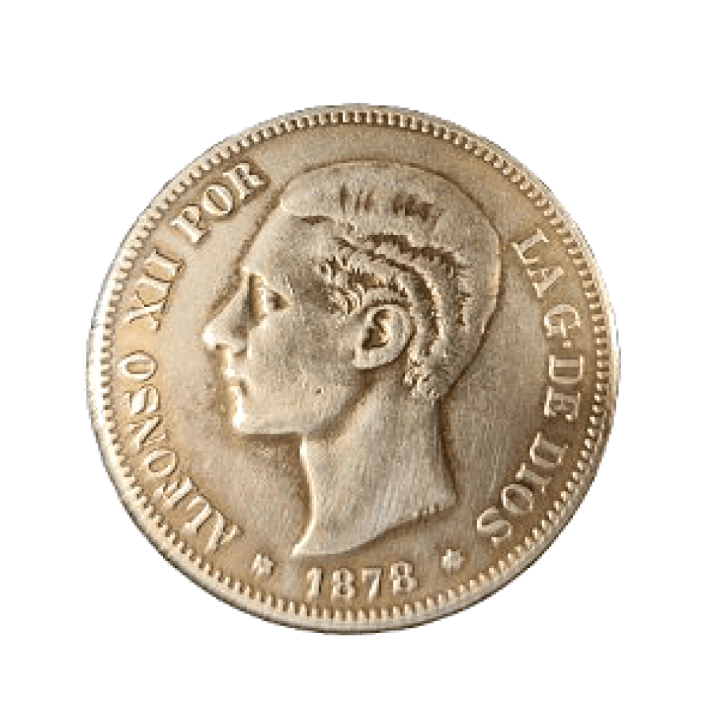 5 PESETAS DE ALFONSO XIII DE 1898