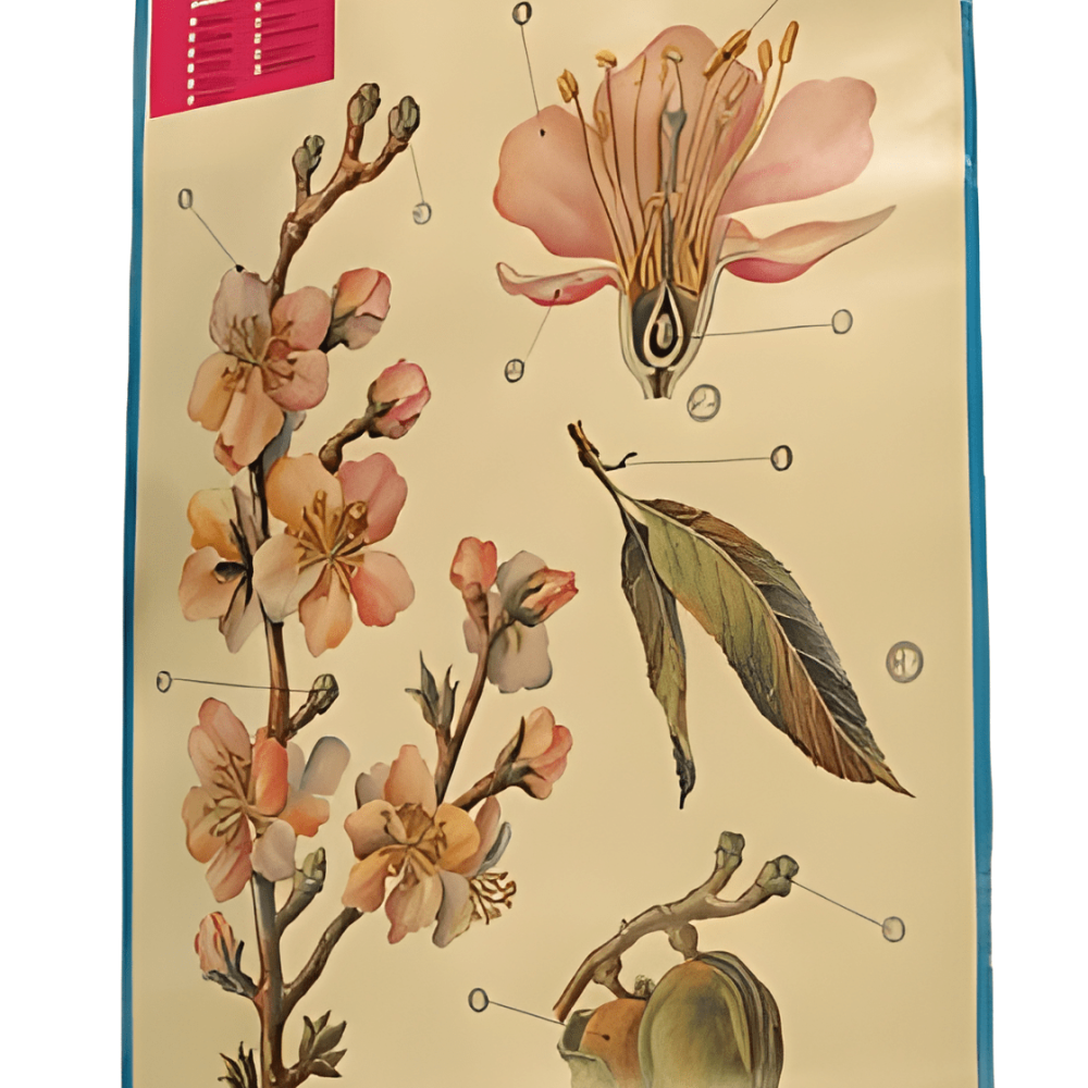 PÓSTER DE DICOTILEDÓNEAS (ALMENDRO)