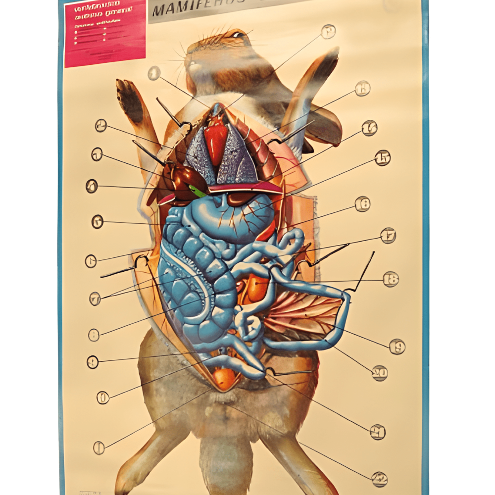 PÓSTER DE MAMÍFEROS (CONEJO)