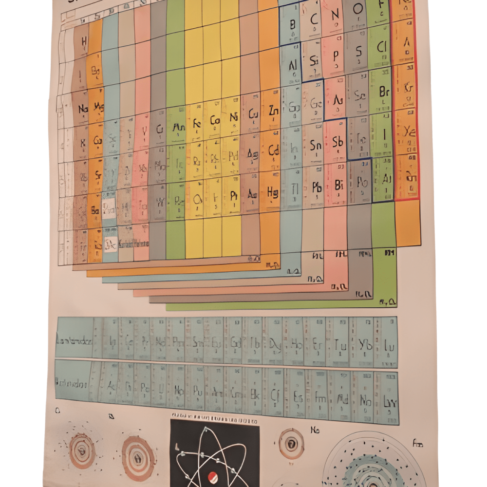 PÓSTER DEL SISTEMA PERIÍÓDICO DE LOS ELEMENTOS