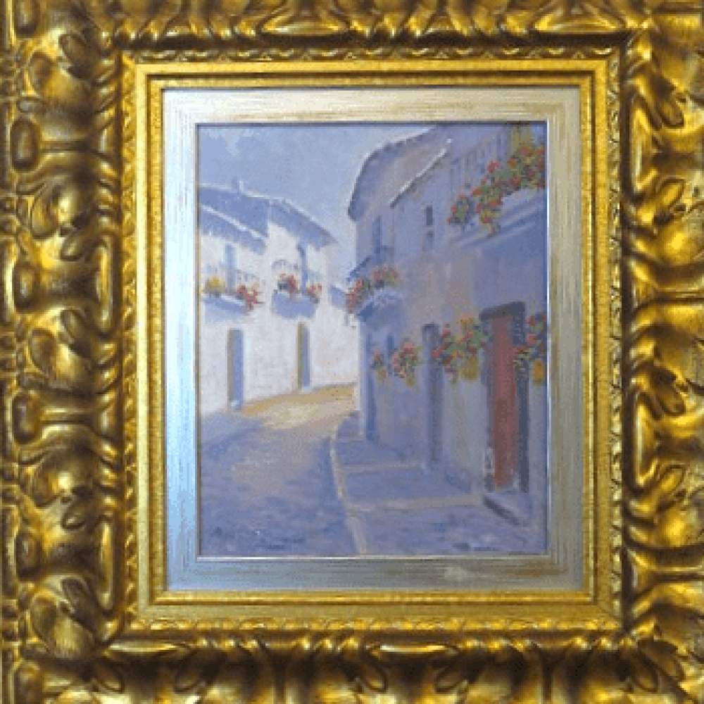 PINTURA O.L PAISAJE ANDALUZ EUROPA S.XX 46 . 51