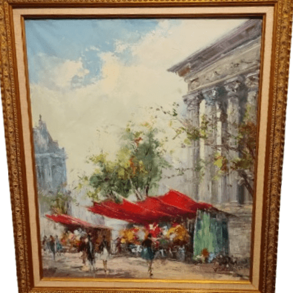 MERCADO DE LAS FLORES DE LA MADELAINE (PARÍS)